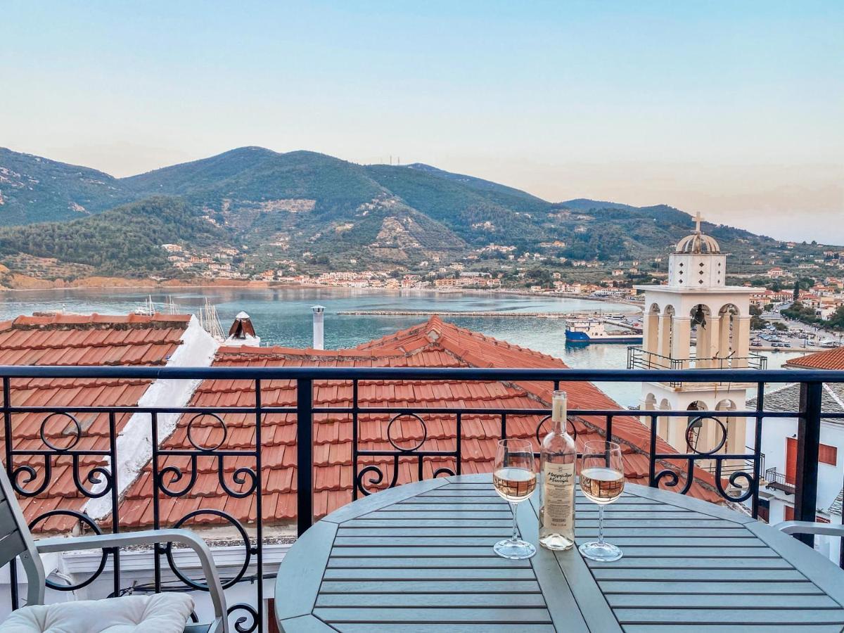 Evageliasvilla Sea View Skopelos Exterior foto
